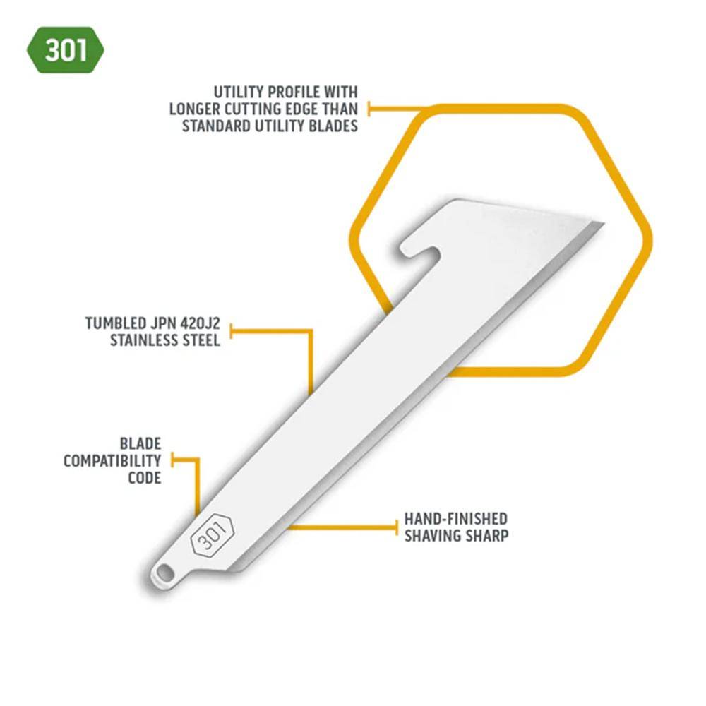 Outdoor Edge 3.0'' Utility Blade Pack 24/ct - Image 2