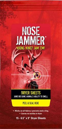 NOSE JAMMER DRYER SHEETS W/