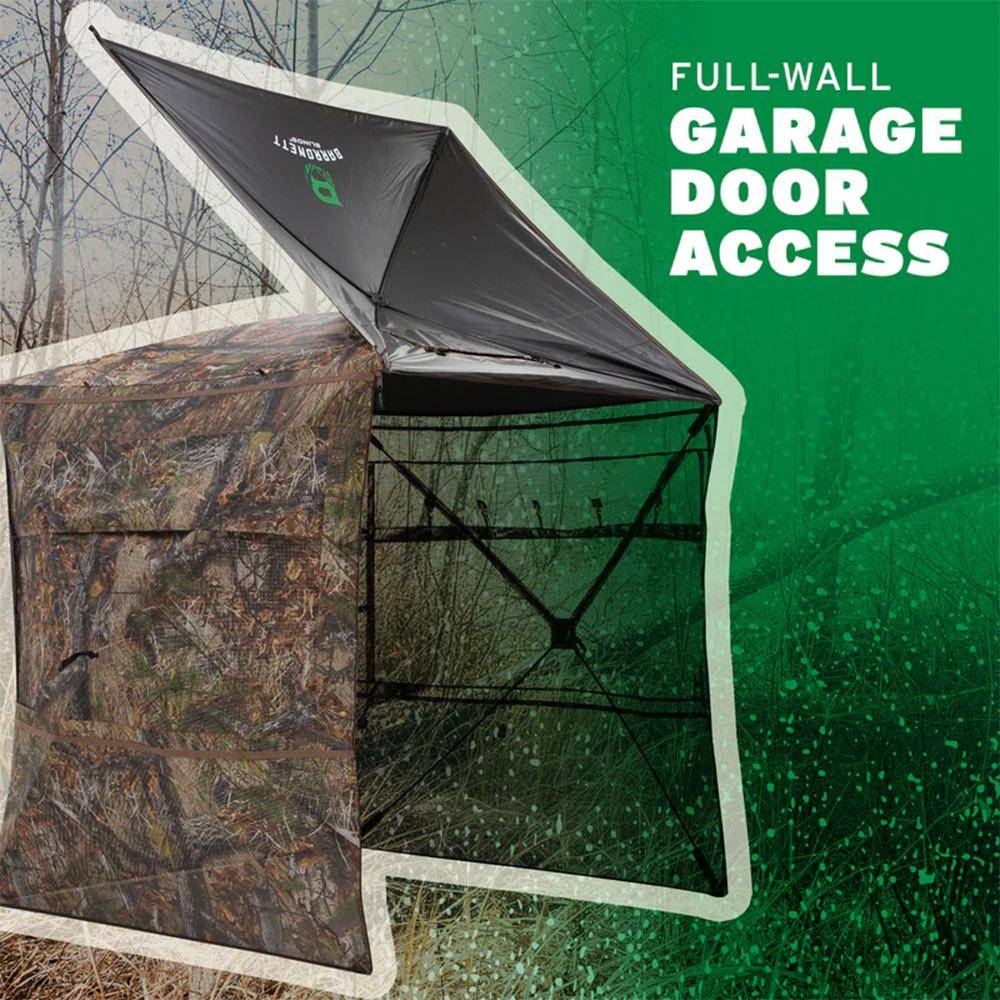 Barronett Blinds Insight 350 Ground Blind Fence Line Camo - Image 3