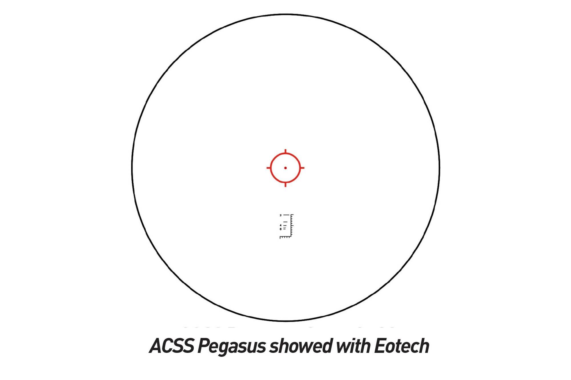 Primary Arms SLx 3X Micro Magnifier - ACSS Pegasus Ranging Reticle - Image 13