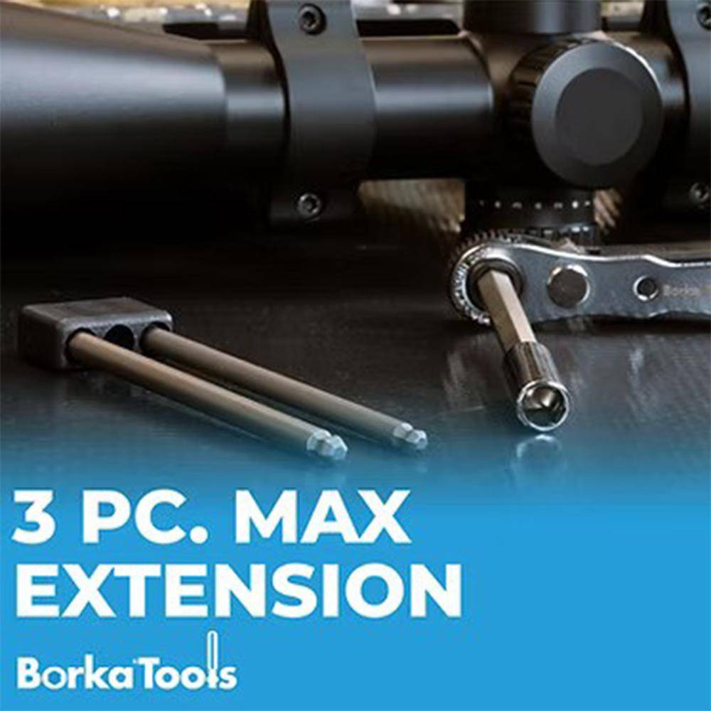 Borka Standard Configuration Tool Kit with 3 pc Extension Bit Set - Image 5