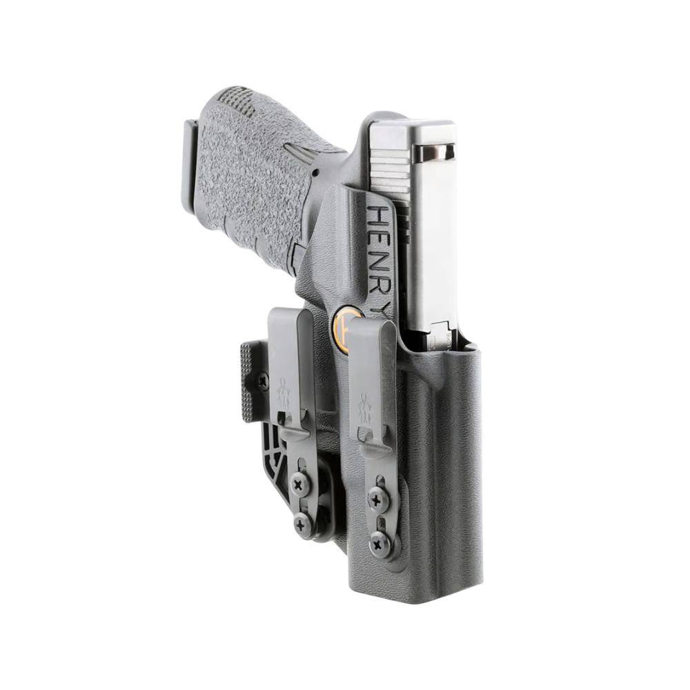 Henry Holsters Cipher AIWB/IWB Holster for Glock 19/19x/45 Black Ambi - Image 3