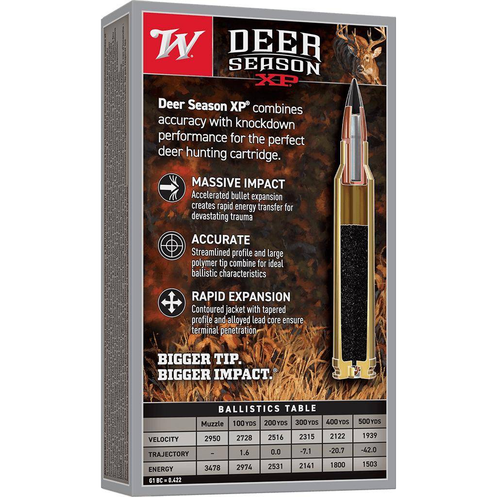 Winchester Deer Season XP Rifle Ammunition .300 Win Mag 180gr PT 2950 fps 20/ct - Image 2