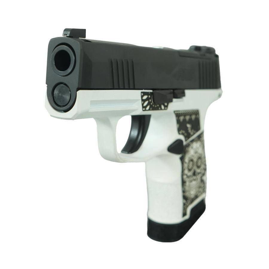 Sig Sauer "Sugar Skull" P365 Optic Ready Handgun 9mm Luger 10rd Magazines(2) 3.1" Barrel X-RAY 3 Sights - Image 2