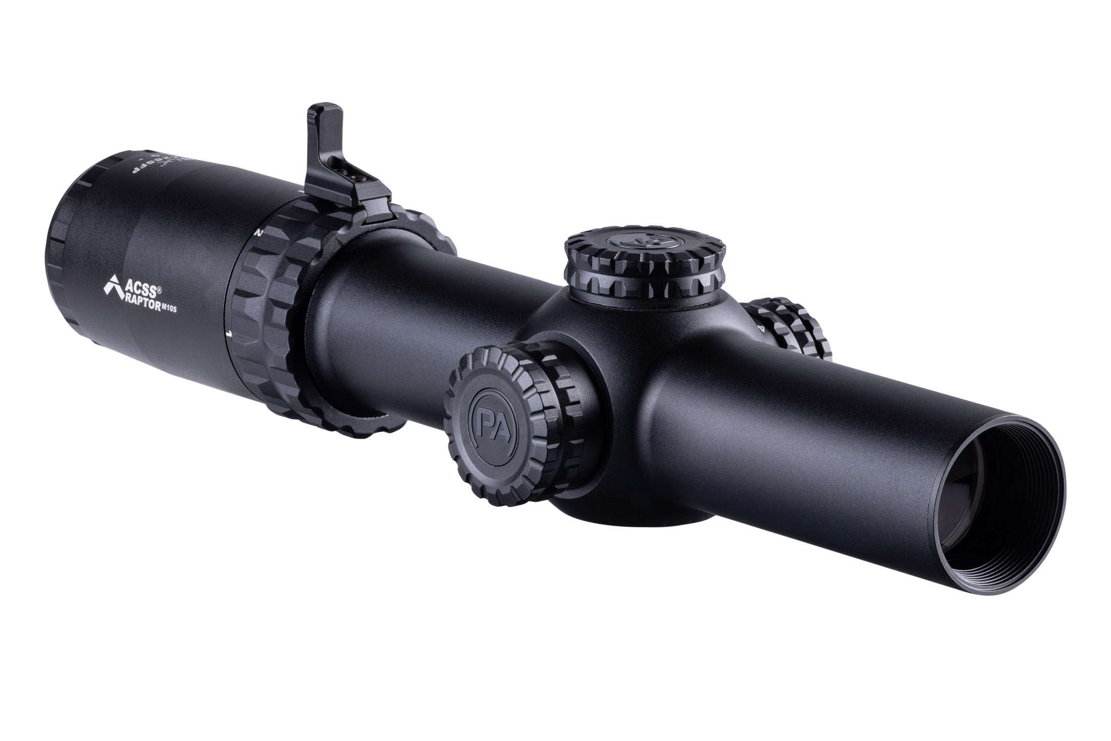 Primary Arms SLx 1-10x28 SFP Rifle Scope - Illuminated ACSS Raptor M10S Reticle - 5.56 / .308 - Image 2