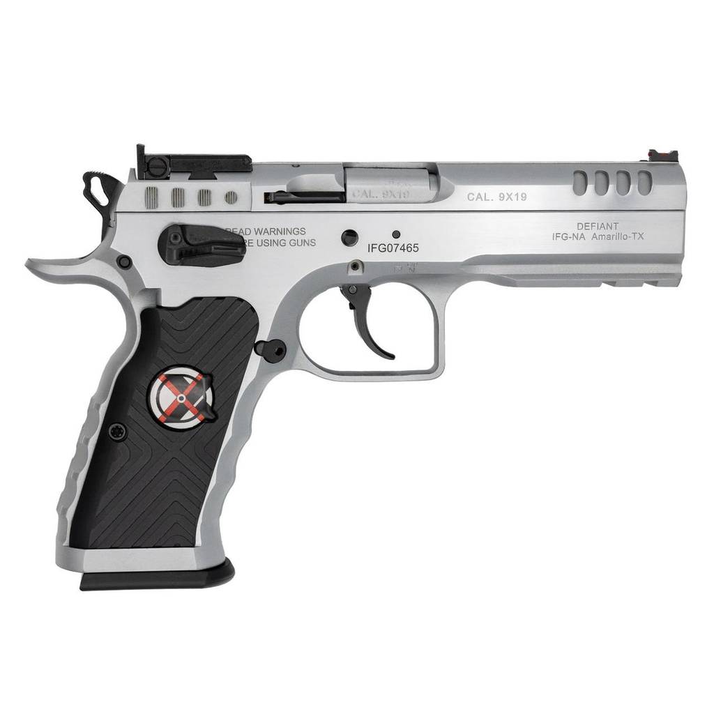 IFG Tanfoglio Stock I Xtreme Handgun 9mm Luger 17rd Magazine(3) 4.5" Barrel Chrome