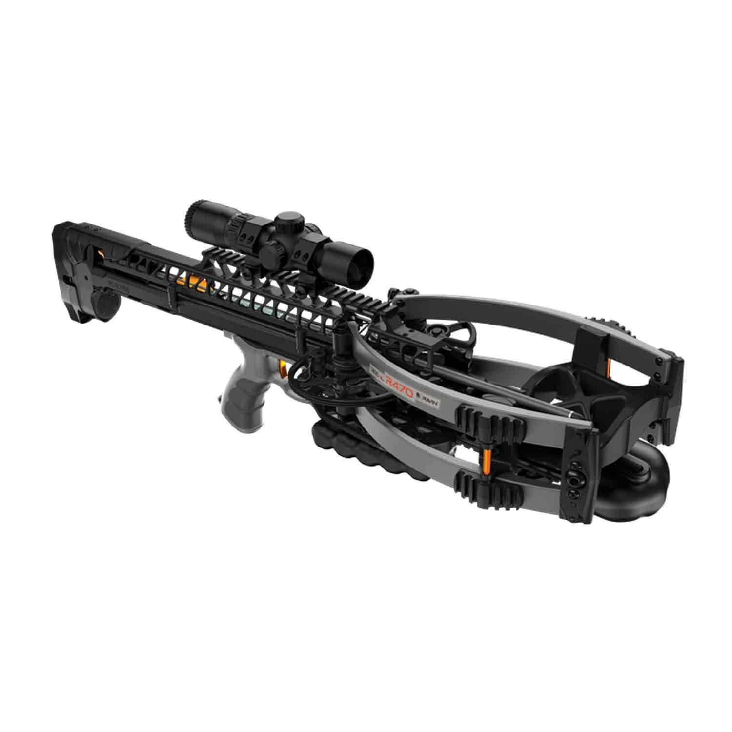 Ravin 470 Crossbow 470 fps with Illum 100 yd Scope