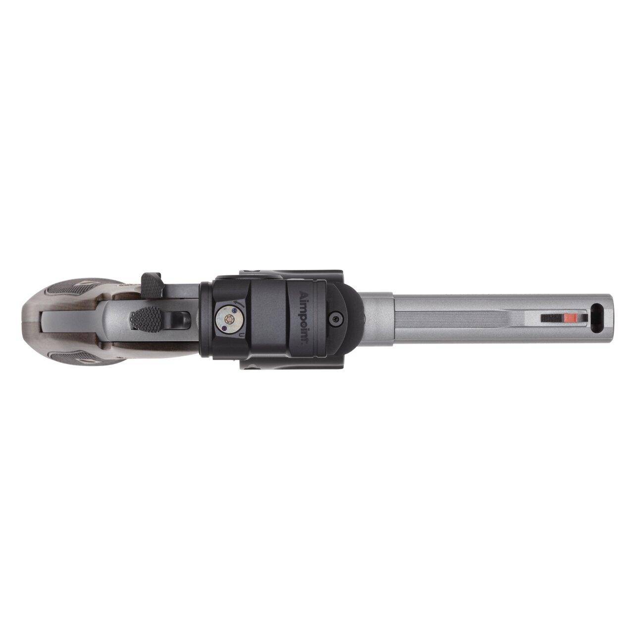 S&W 686 Plus Spec Series R Bundle 357 Mag 7rd Capacity 4.12" Barrel Titanium Cerakote w/ACRO P-2 Bag Moon Clips - Image 5