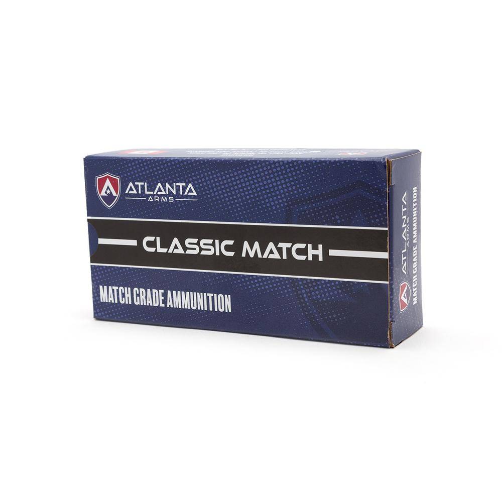 Atlanta Arms Classic Match Handgun Ammunition 9mm Luger 124gr 124gr FMJ 1060 fps 50/ct