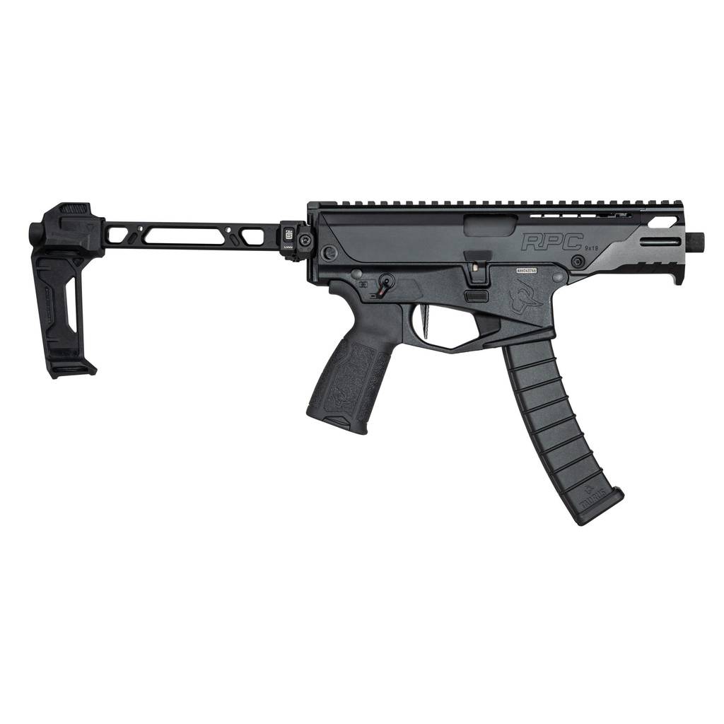 Taurus RPC Pistol 9mm Luger 32rd Magazines(2) 4.5" Threaded Barrel Black SI Brace