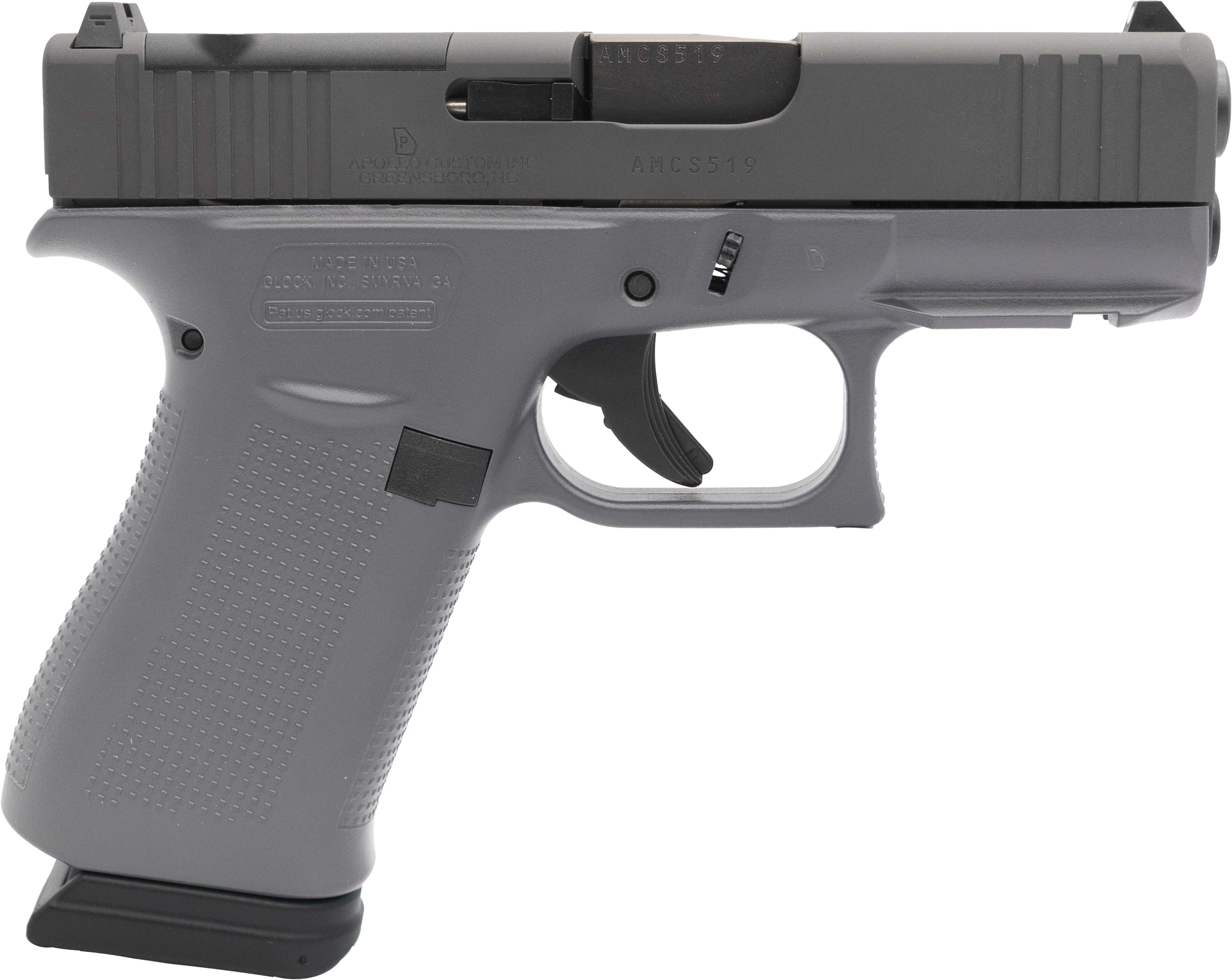 GLK 43XMOS 9MM 15R CCGRY ESMKE