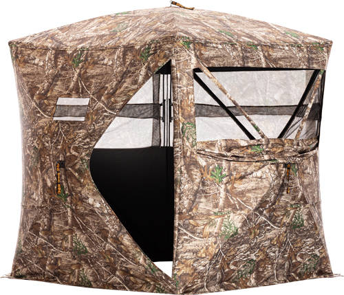 Rhino Blind RB24 Pro Ground Blind 5 Hub Realtree Edge Camo - Image 4