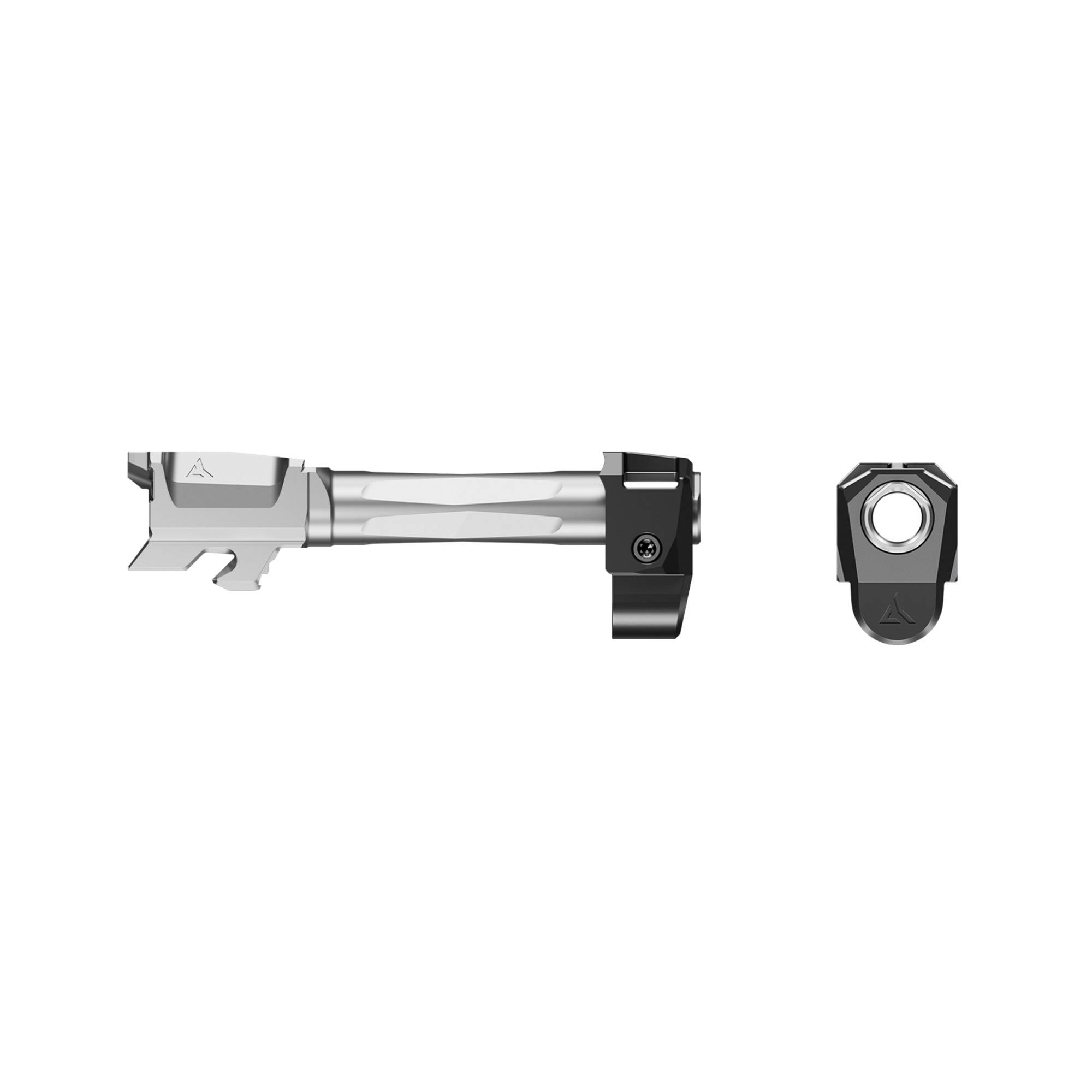 Radian Weapons Afterburner and Ramjet Combo Ported Barrel and Compensator for Glock 43x Black Grey Black - Image 5