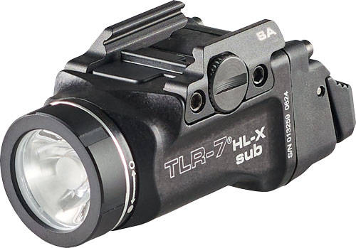 Streamlight TLR-7 HL-X Sub USB Weapon Light 1000 Lumens for Springfield Hellcat Black - Image 5