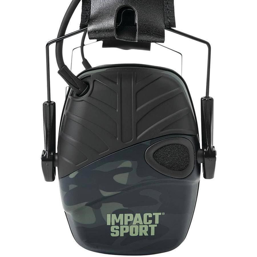 Impact Sport Electronic Earmuff NRR 22db Multi-Cam Black - Howard Leight by Honeywell - Image 3