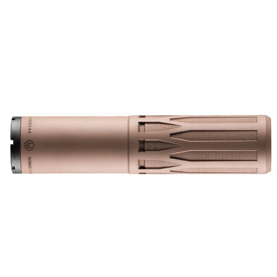 Dead Air Nomad Ti OTB Xeno QD Suppressor .30 Cal 1.76" Dia 7.65" Length FDE