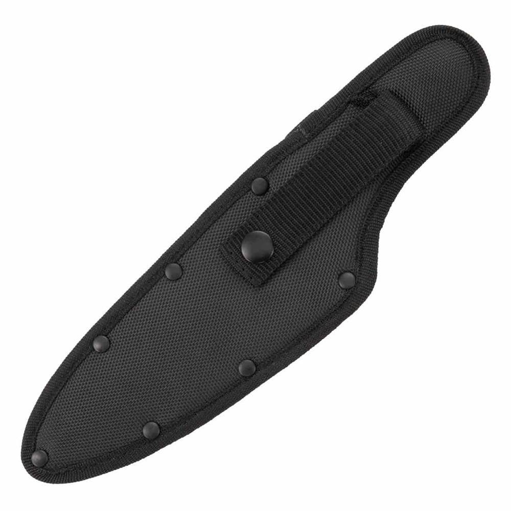 SOG Knives Terragrip Camp Knife 6-7/10" Drop Point Blade Black Green - Image 8