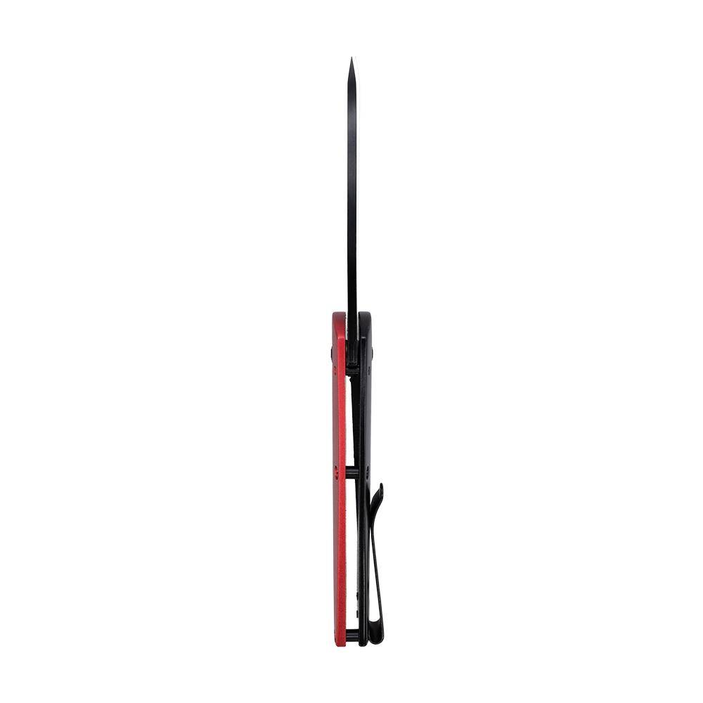 SOG Knives Escape FL Folding Knife 3" Sheepsfoot Blade Red Black - Image 5