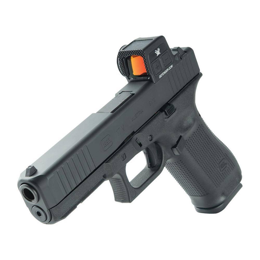 Glock V-Series Model 17 Handgun 9mm Luger 17rd Magazines (3) 4.5" Barrel Vortex Defender Black Cerakote Austria - Image 3