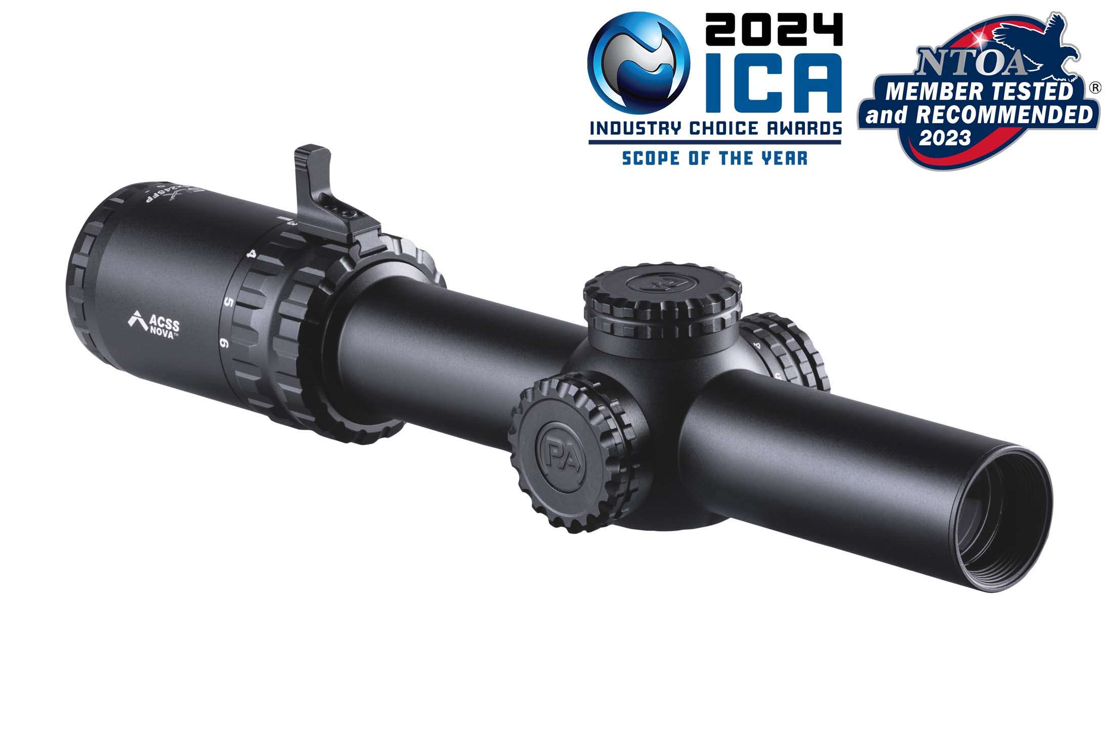 Primary Arms SLx 1-6x24mm SFP Rifle Scope Gen IV - Illuminated ACSS Nova Fiber Wire Reticle - Red Dot Bright® - Image 2