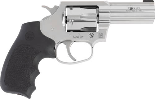 Colt King Cobra Stainless Handgun .357 Mag 6rd Capacity 3" Barrel Enhanced Hogue Rubber Grip - Image 2