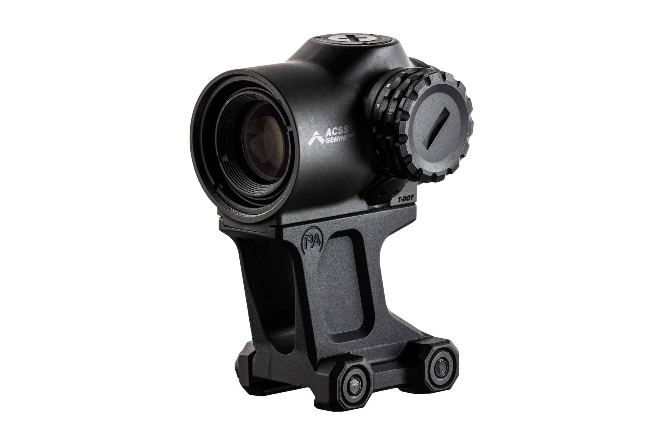 Primary Arms SLx 1X MicroPrismT with Red Illuminated ACSS Gemini 9mm Reticle - H1/T1 Footprint - Image 3