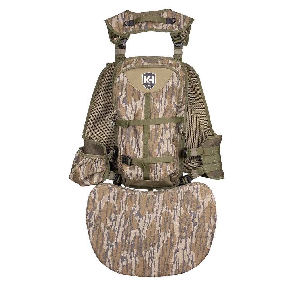 Knight & Hale Run N' Gun 300 Turkey Vest Mossy Oak Bottomland - Image 2