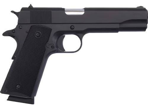 Tisas 1911 A1 Service 45 Handgun .45 ACP 8rd Magazine 5" Barrel Black Cerakote - Image 2