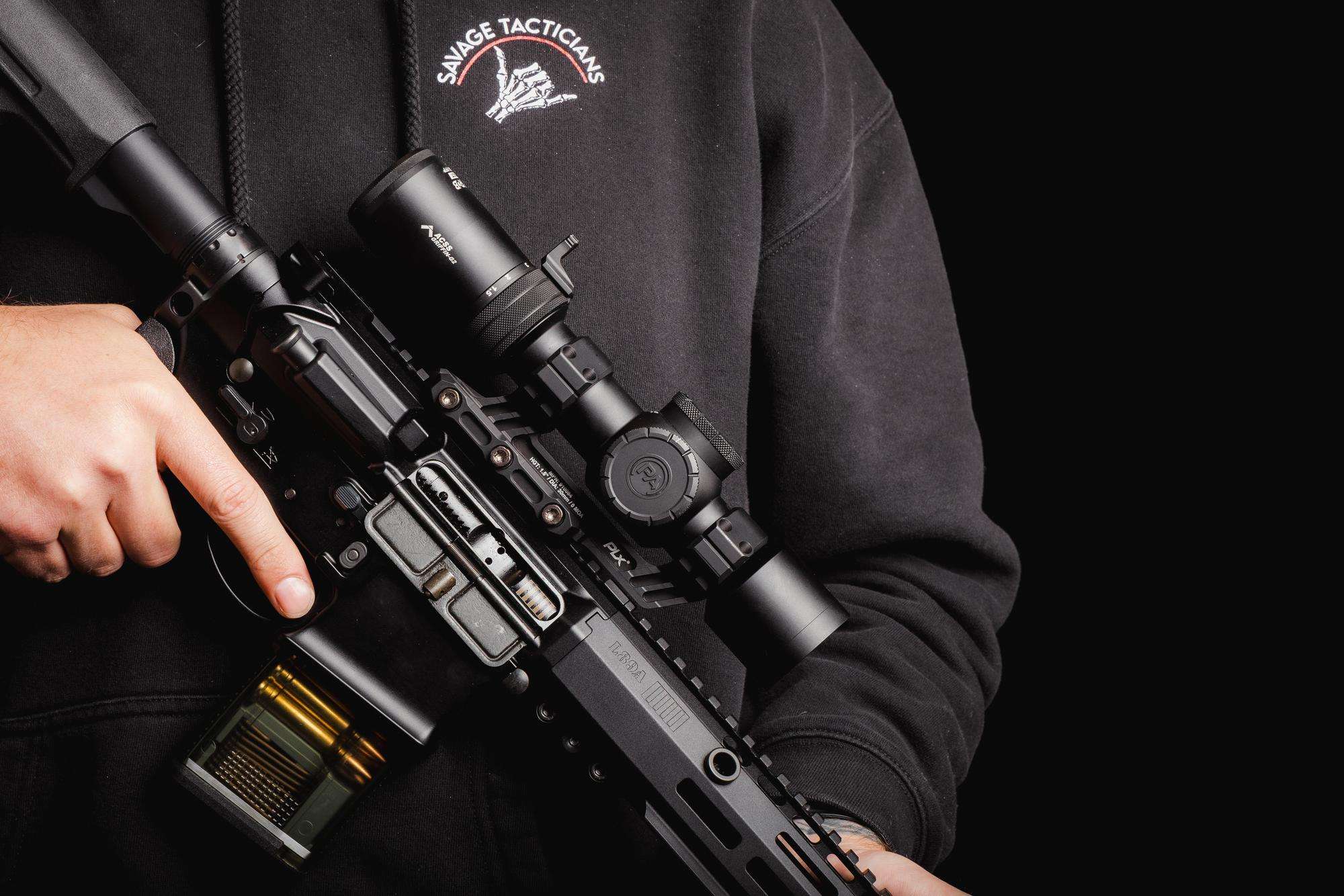 Primary Arms Compact PLxC 1.5-12X36mm FFP RDB Rifle Scope - Illuminated ACSS Griffin MIL Reticle - Gen II - Image 9