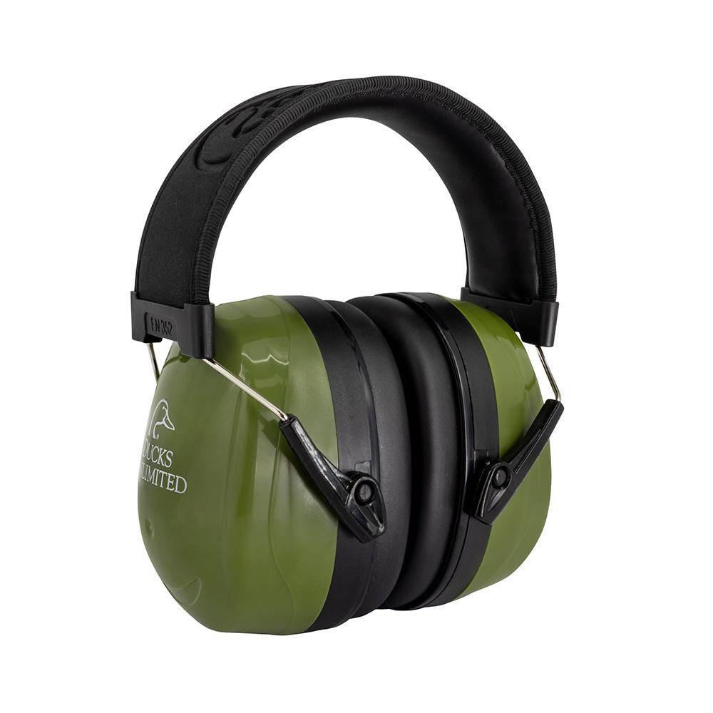 Ducks Unlimited High Performance Passive Ear Muffs 26dB Green - Image 2