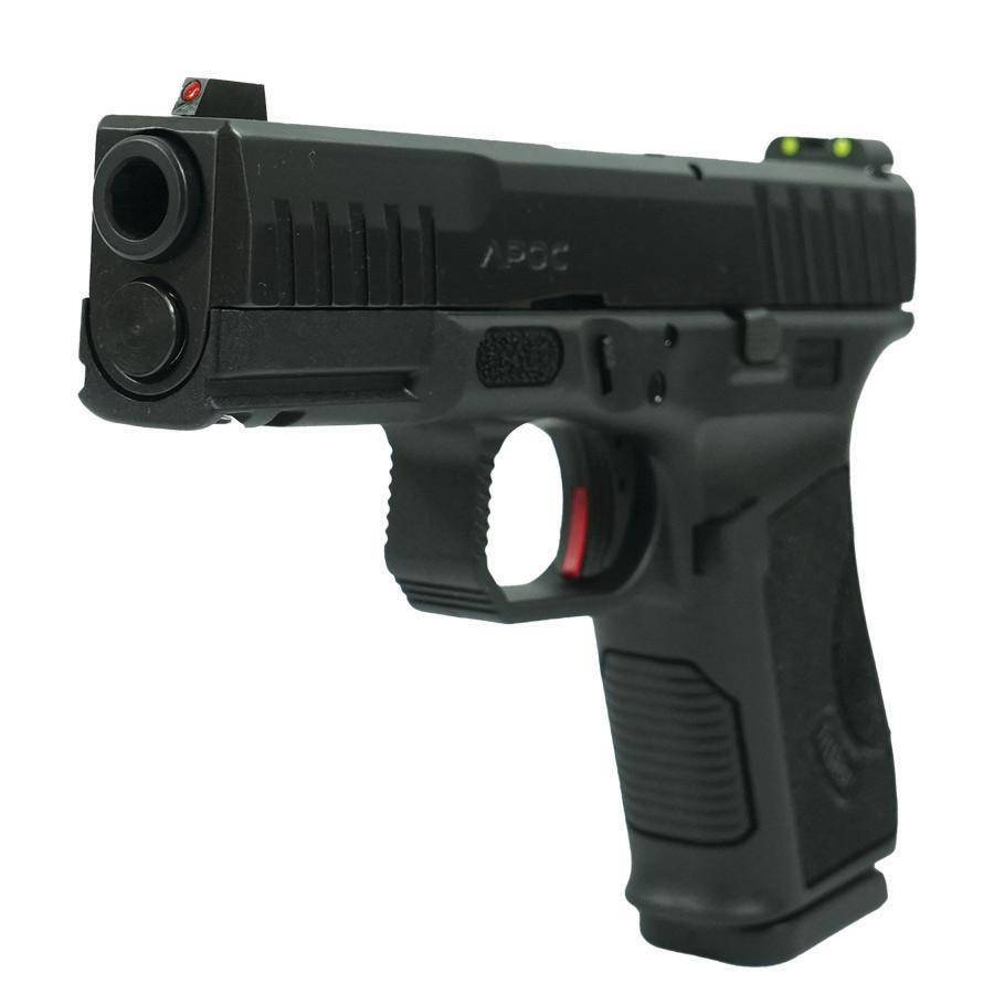 Tristar APOC Handgun 9mm Luger 15rd Magazine(2) 4" Barrel Fiber Optic Sights Black - Image 3