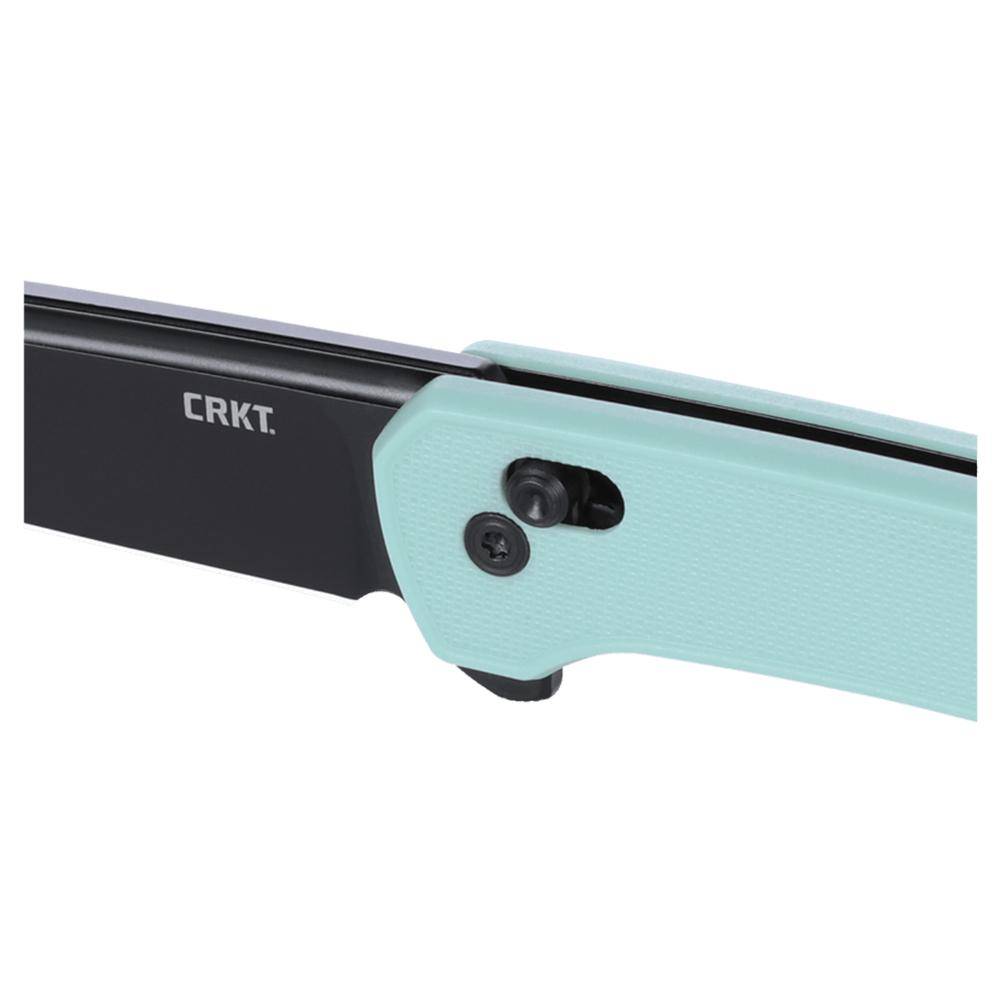 CRKT Q Compact Folding Knife 3" Drop Point Blade Blue - Image 6
