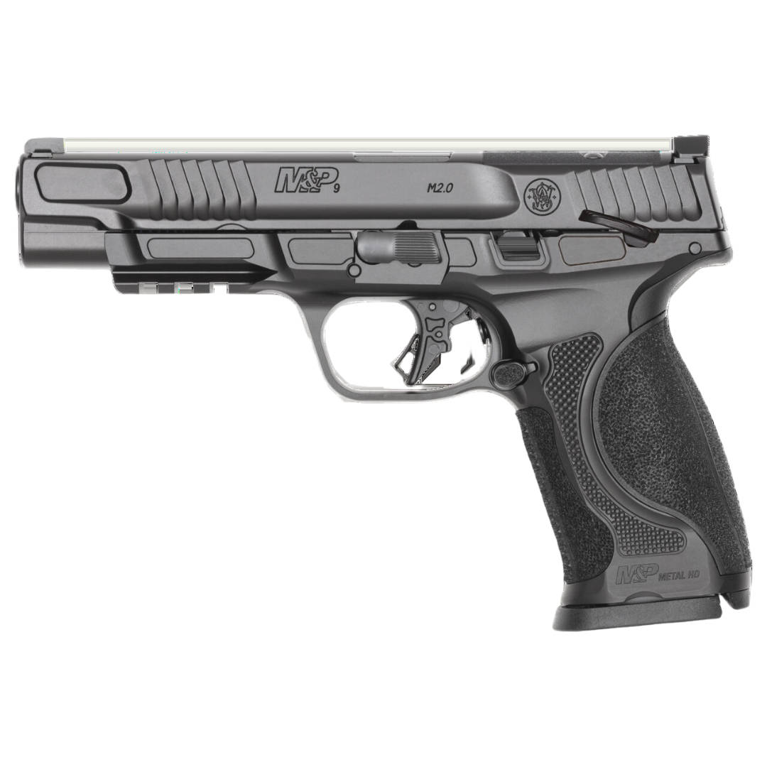 S&W M&P9 M2.0 Metal HD Handgun 9mm Luger 10rd Magazines(2) 5" Barrel Optic Ready Thumb Safety Black Steel Frame - Image 6