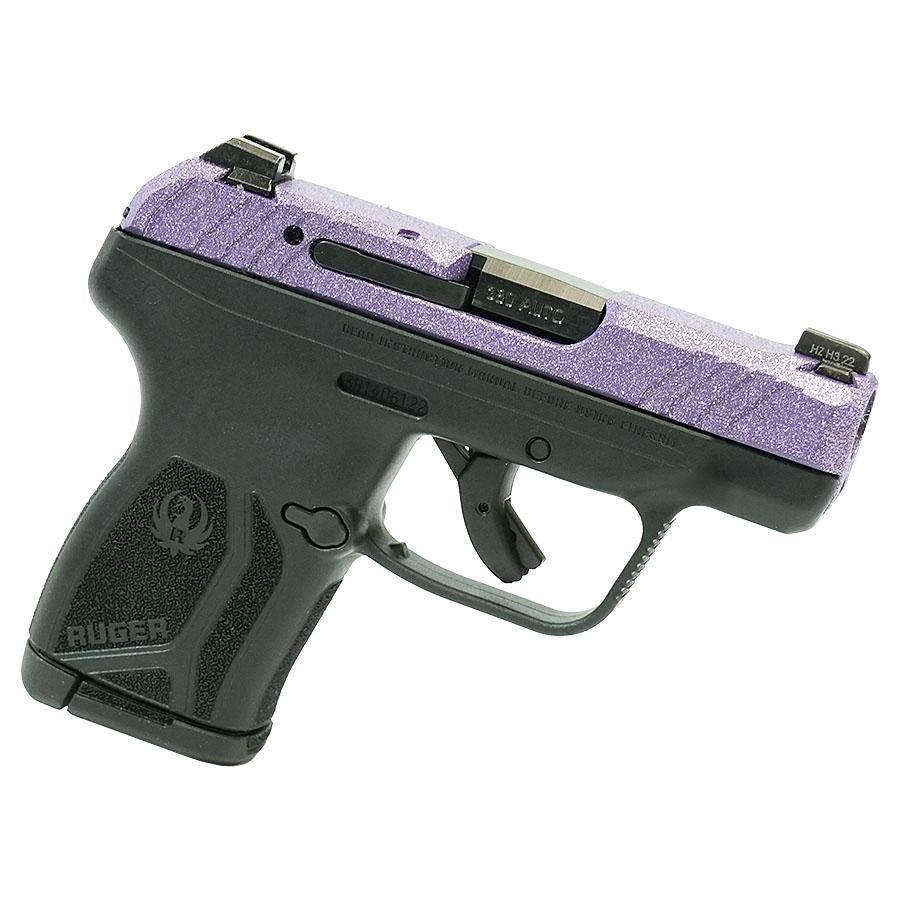 Ruger LCP 380 Max CSSI Exclusive "Blue/Purple Sparkle" Handgun .380 Auto 10rd Magazine 2.75" Barrel - Image 3