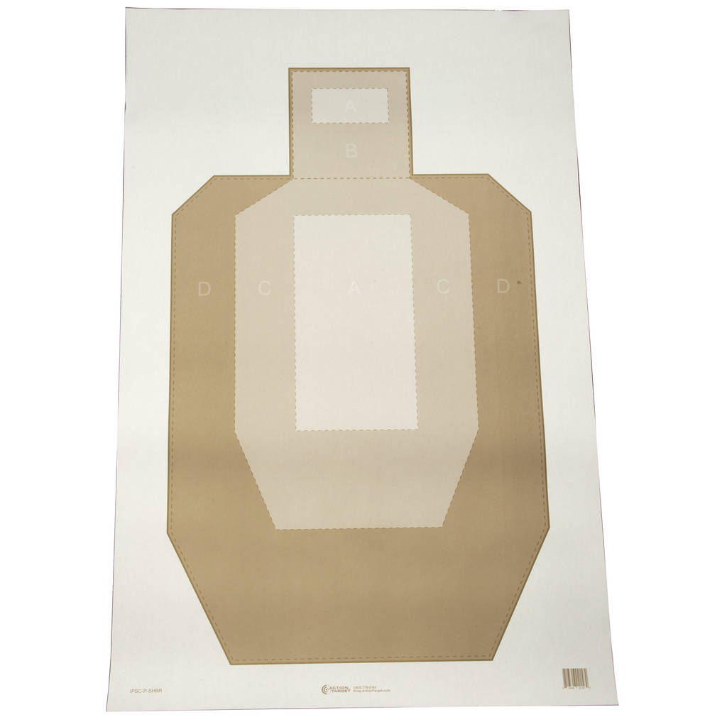 ACTION TGT IPSC/USPSA BRN 100PK