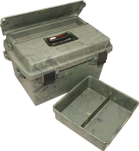 MTM 18.5" x 13" x 10" Sportsmen's Plus Utility Dry Box Wild Camo - Image 2