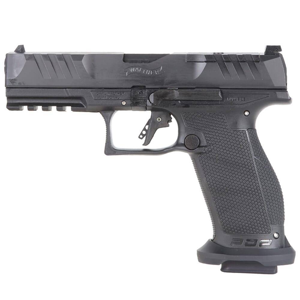 Walther PDP Full Size OR Pro-E Handgun 9mm Luger 10rd Magazines (3) 4.5" Barrel Black - Image 2