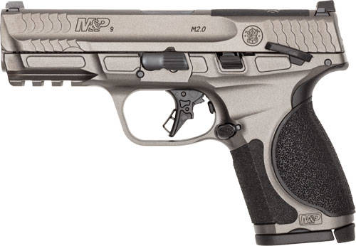 S&W M&P9 M2.0 Metal Optic Ready Compact Handgun 9mm Luger 10rd Magazines(2) 4" Barrel Thumb Safety Load Indicator CA Compliant - Image 8