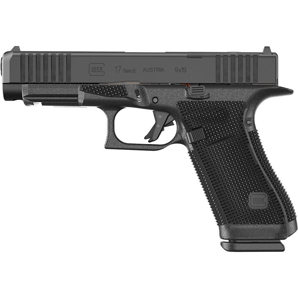 Glock 17 Gen 6 Handgun 9mm Luger 17rd Magazines (3) 4.49" Barrel Black Austria - Image 2