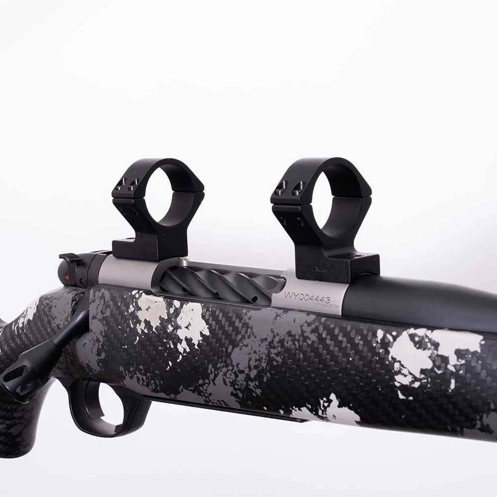 Weatherby Mark V Rifle Scope Mount Magnum Action (9-lug) 1" Med Matte Black