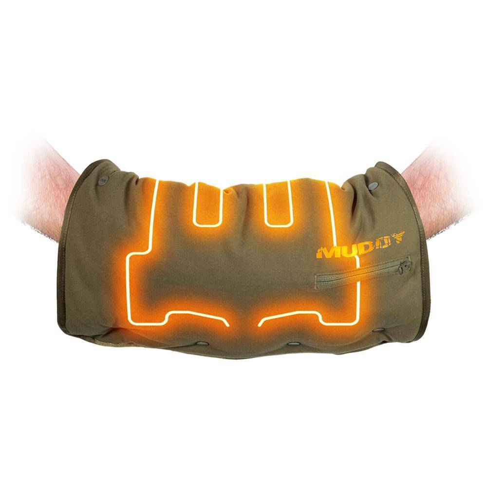 Muddy Nucleus Heated Hand Muff Brown Clay One Size - Image 2
