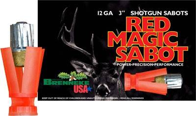 BRENNEKE USA RED MAGIC 12GA 3