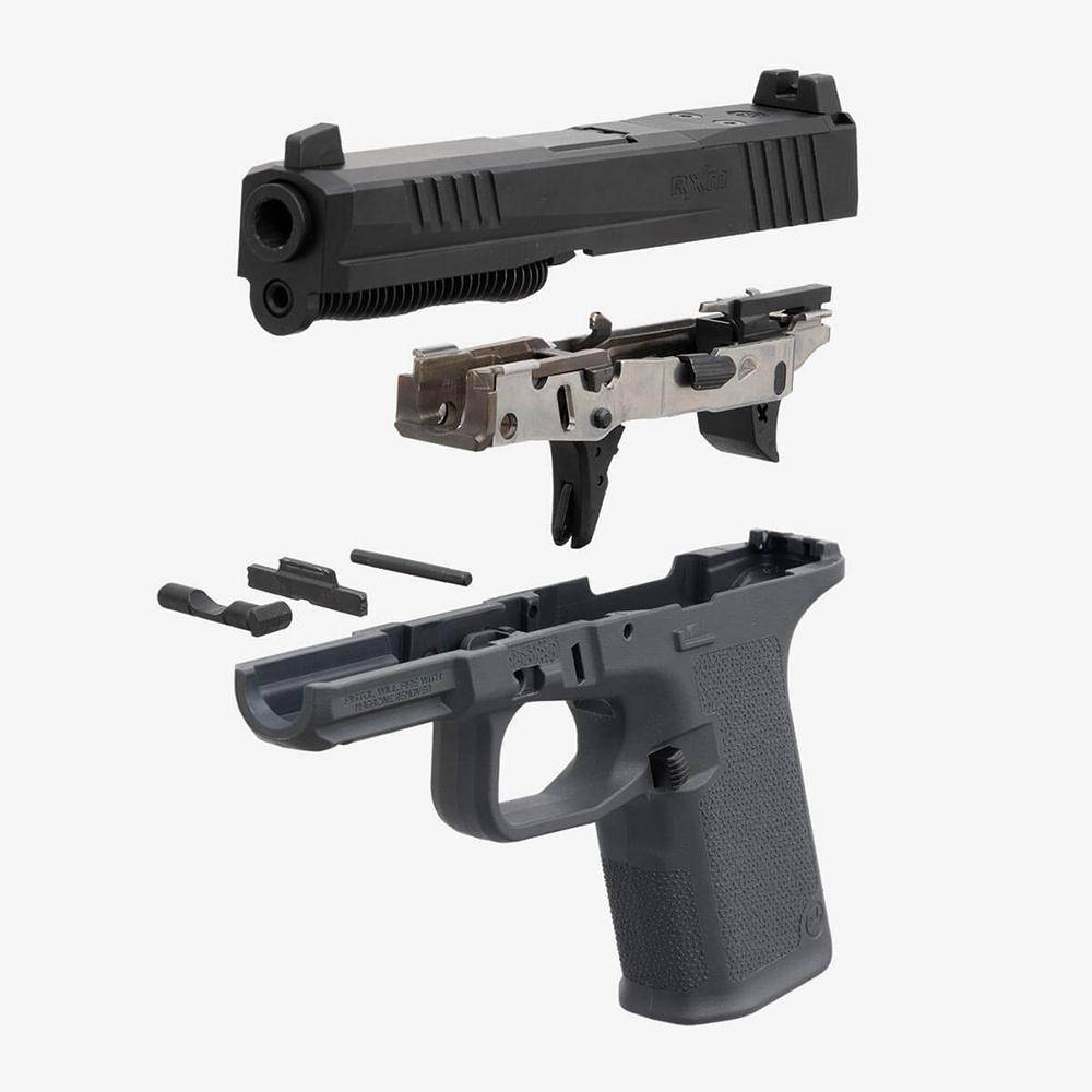Magpul EHG RG9 Handgun Grip for Ruger RXM Compact Grey - Image 4