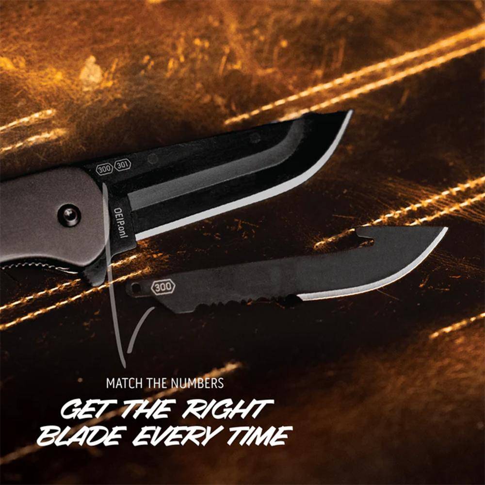 Outdoor Edge Razor VX1 Folding Knife 3" Drop Point Blade Grey - Image 3