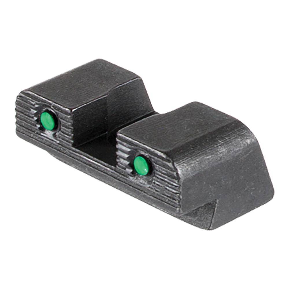 Ameriglo Tritium 2-Dot Handgun Night Sights .240" Square Notch with Serration Hellcat OSP Green with Black - Image 3