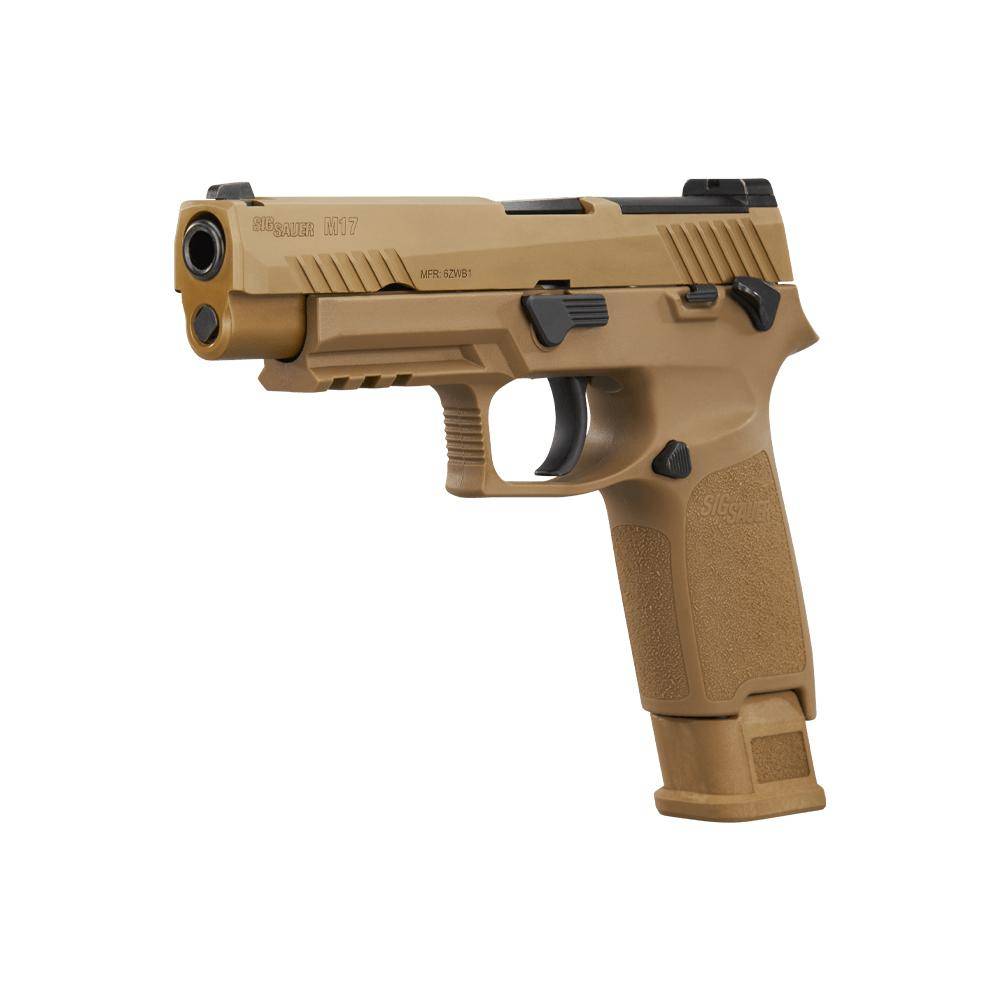 Sig Sauer M17 Coyote OR Handgun 10rd Magazines(3) 4.7" Barrel Manual Safety - Image 5