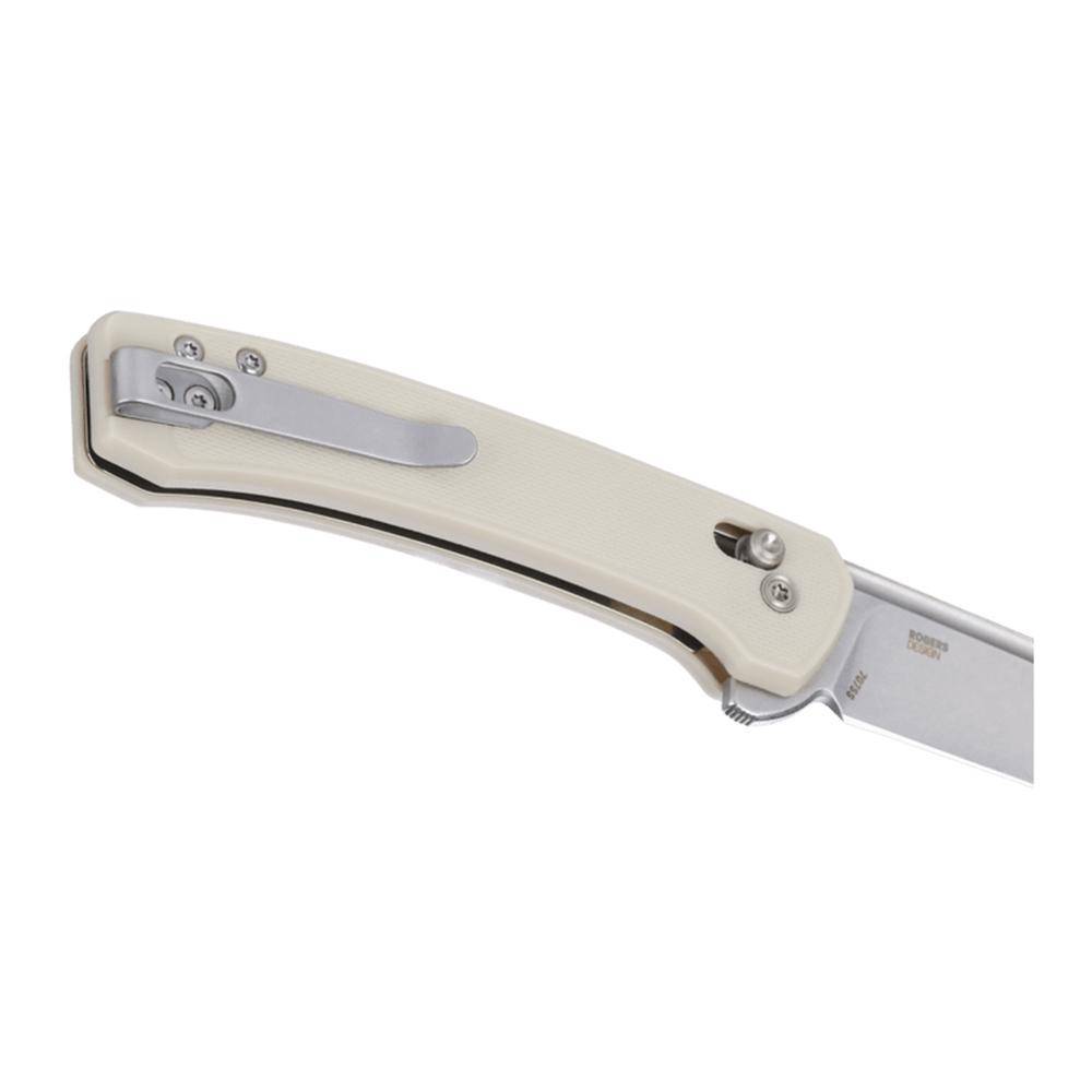 CRKT Q Compact Folding Knife 3" Drop Point Blade Sand - Image 5