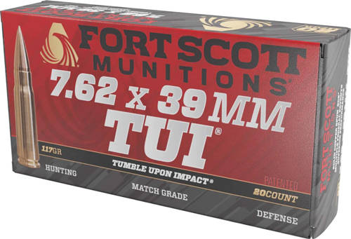 FORT SCOTT 7.62X39 117GR TUI
