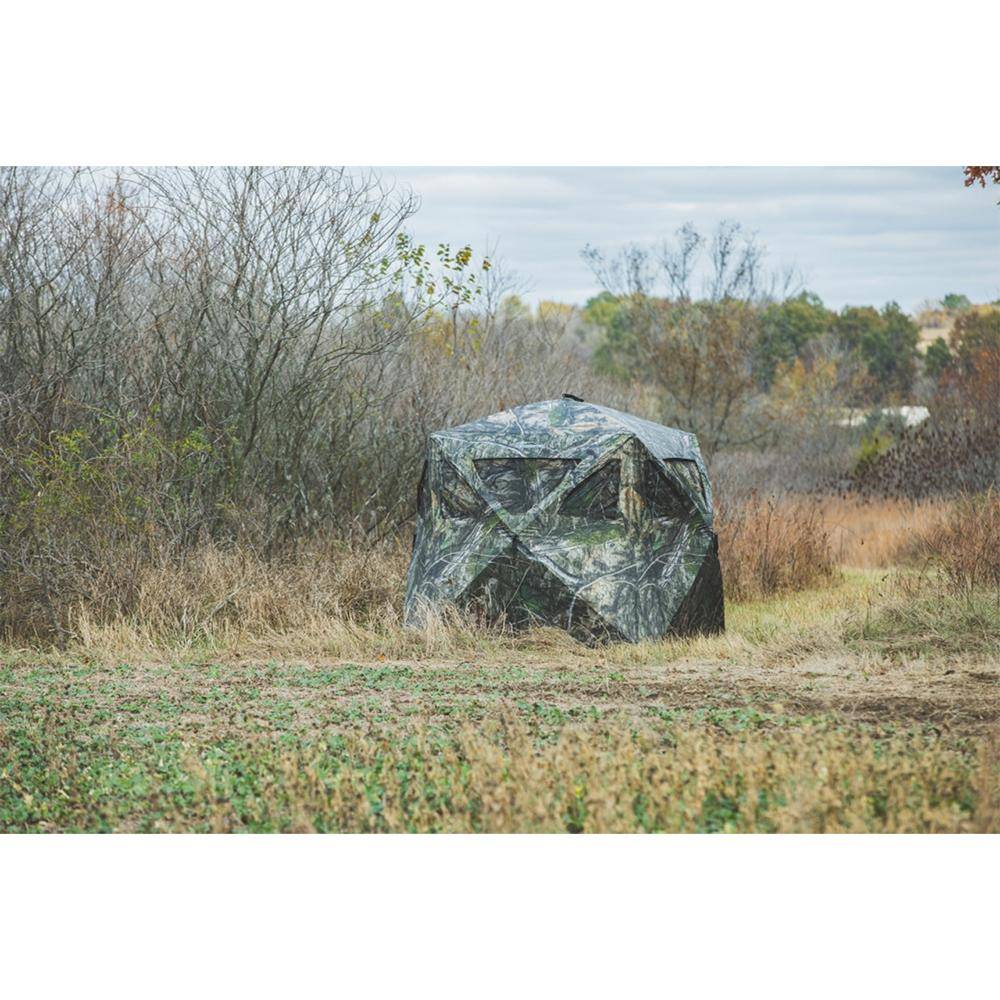 Ameristep Care Taker Wide Bottom Extreme Ground Blind Mossy Oak DNA - Image 3
