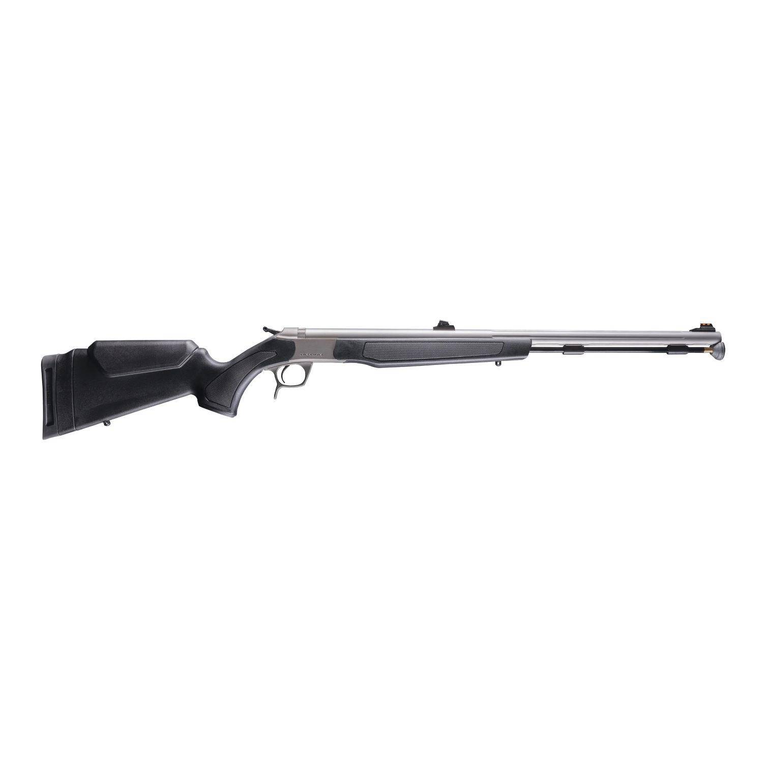 CVA OPTIMA 50 Cal Muzzleloader Stainless Steel | Black V3 - Williams Fiber Optic Sights